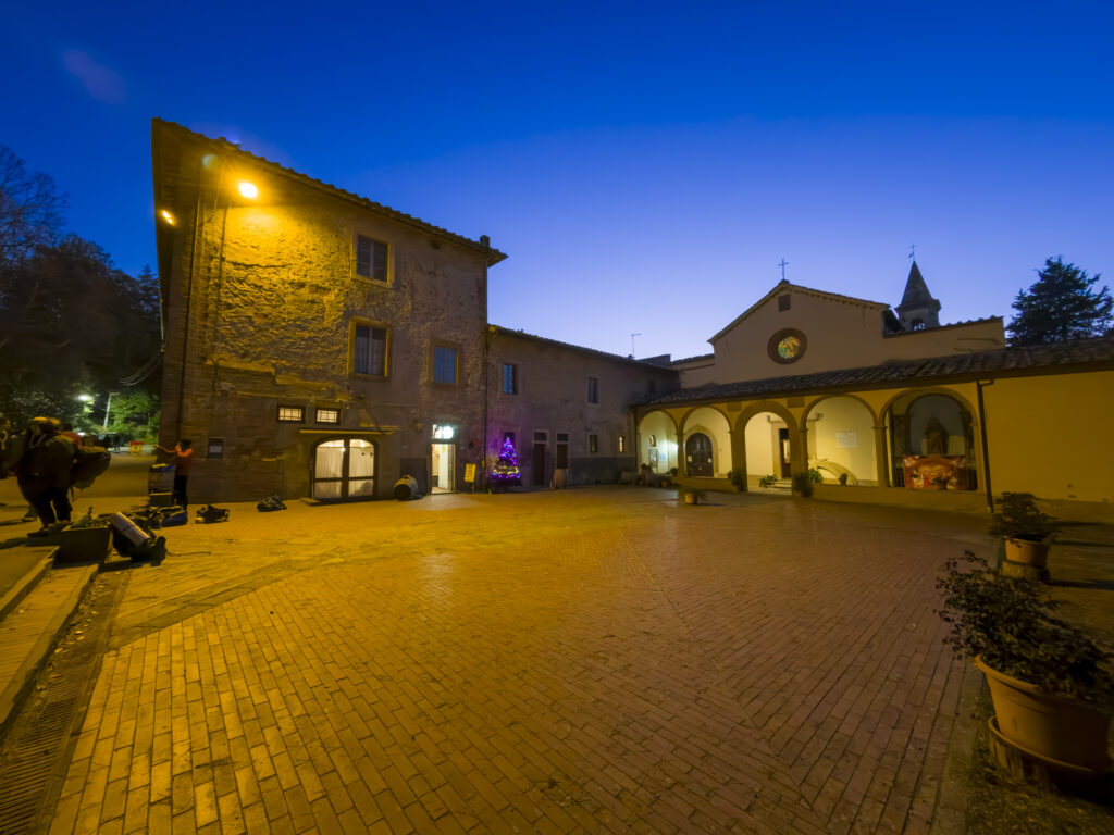 Entrata della Chiesa e del convento